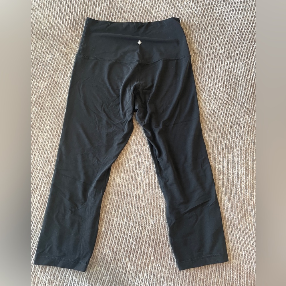 Lululemon black align leggings size 10